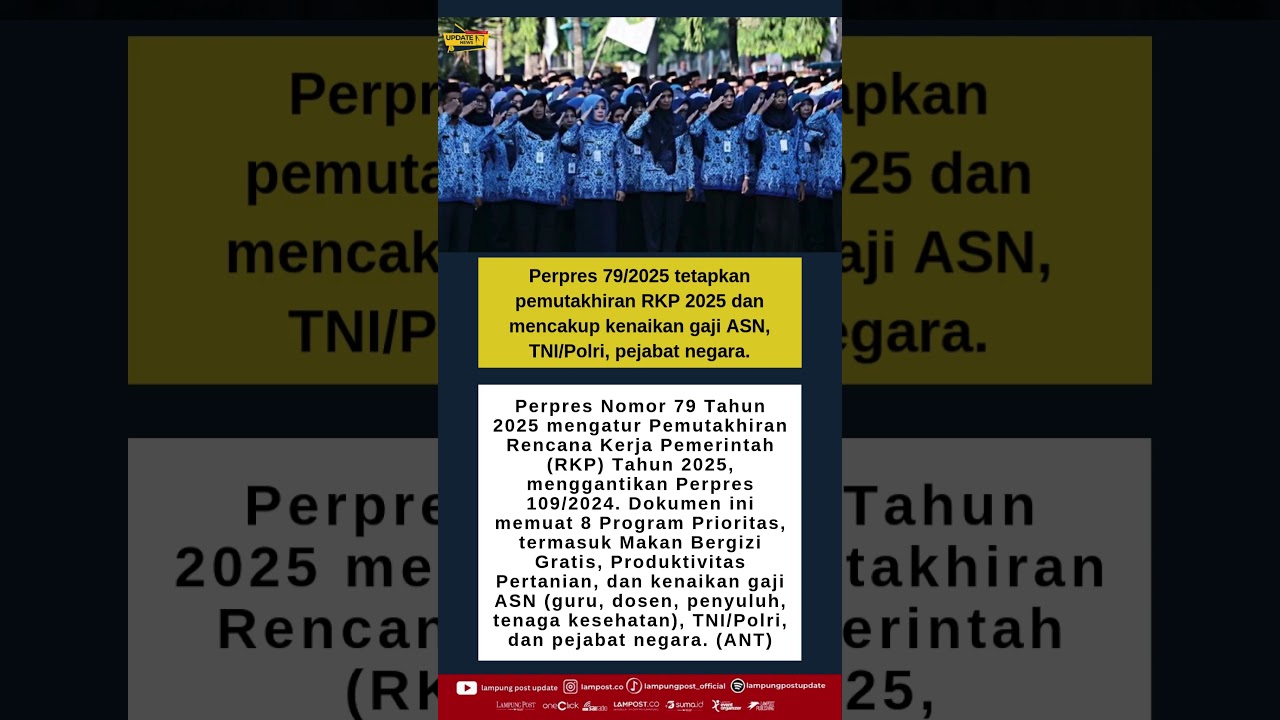 Perpres 792025 tetapkan pemutakhiran RKP 2025