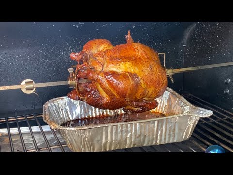 Perfect Rotisserie Chicken on a Green Mountain Grill | Pellet Cooker Chicken