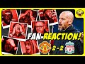 Man Utd Fans GUTTED Reactions to Man Utd 2-2 Liverpool | PREMIER LEAGUE