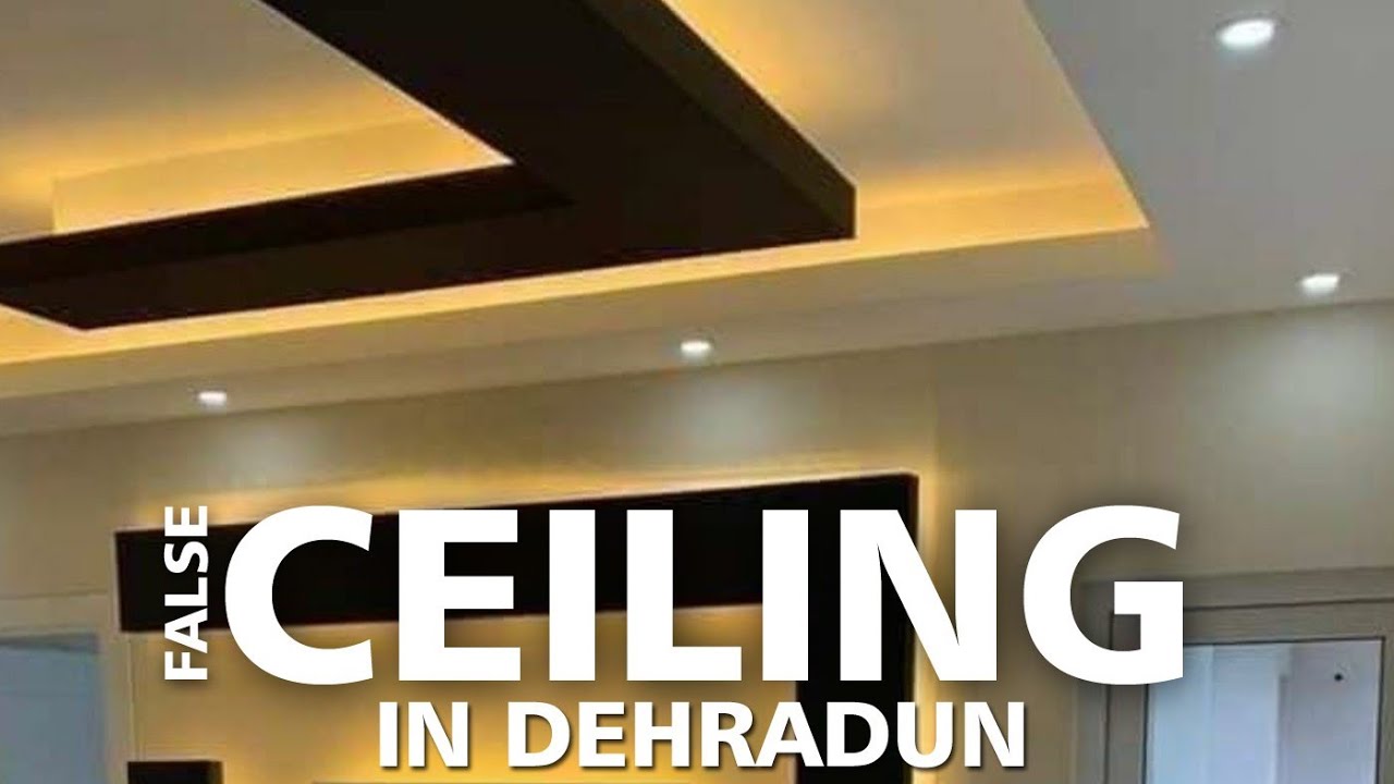 False Ceiling Types and Costs | POP, PVC, Veener, Gypsum, Grid, Wooden