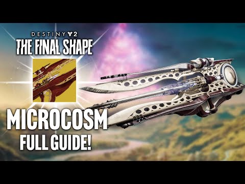 Destiny 2: How To Get the *NEW* Microcosm EXOTIC Trace Rifle! | VERY DIFFICULT!