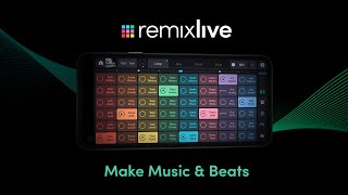 Video thumbnail for Make Music & Beats | Remixlive by MIXVIBES
