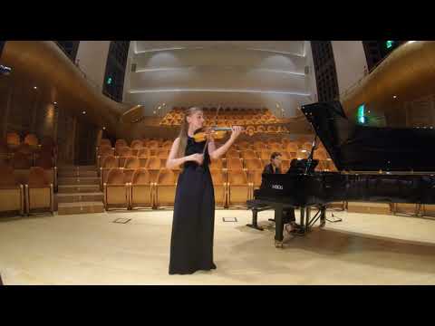 Francesca Bonaita, violin - W. A. Mozart, Violin Concerto KV 219 in A major,  I. Allegro aperto