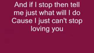 Michael Jackson I Just Can&#39;t Stop Loving You *WITH LYRICS!*