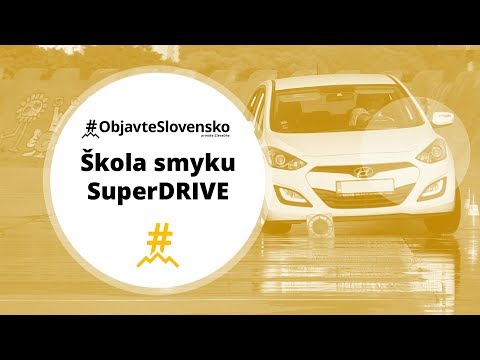 Škola šmyku SuperDRIVE | #ObjavteSlovensko