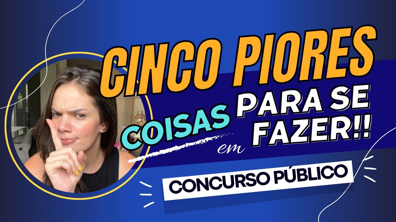 COISAS QUE EU NÃO FARIA NO ESTUDO PARA A CÂMARA DOS DEPUTADOS