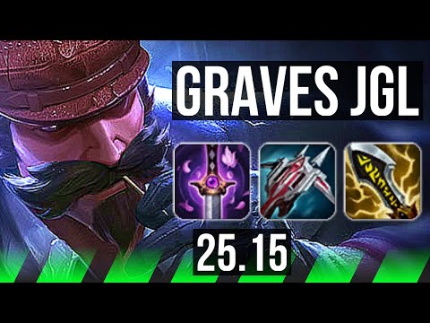 GRAVES vs VOLIBEAR (JGL) | Legendary | EUW Master | 25.15