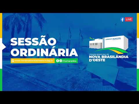 36ª Sessão Ordinária de 2025 - Câmara Municipal de Nova Brasilândia D'Oeste