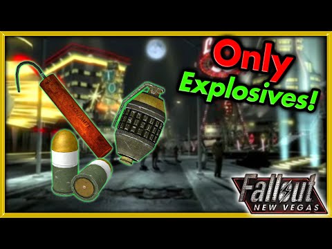 Can I Beat Fallout New Vegas with only Explosive skill? 🔴 MDB's Bethesda Challenges