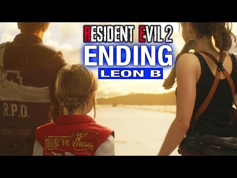 RE2 REMAKE Leon B ENDING - Gameplay Walkthrough Part 6 [RESIDENT EVIL 2] - No Commentary