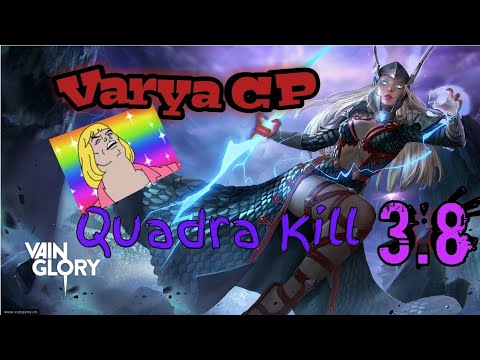 Vainglory Gameplay | Varya CP | Mid Lane | 3.8