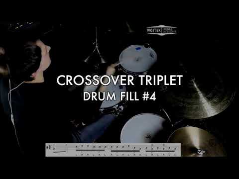 crossover triplet drum fills tutorial by WOJTEK drum lesson | drum tutorial