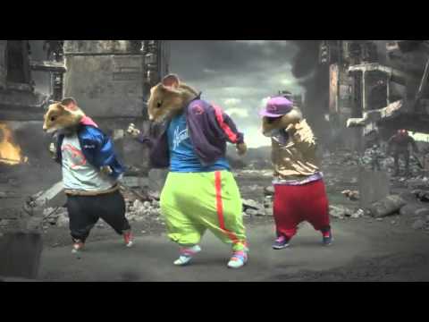LMFAO   Party Rock Anthem Kia Soul Hamster Commercial HD  Everyday I'm Shuffling   MTV VMA's   Favorise