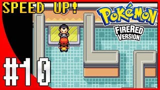 Pokemon FireRed Walkthrough Part 10: Viridian City & Gym Leader Giovanni (SPEED UP!)