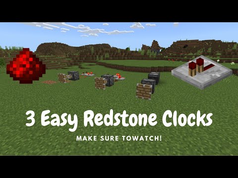 🔥 Insane Redstone Clocks Tutorial - AutoCrafter in Minecraft
