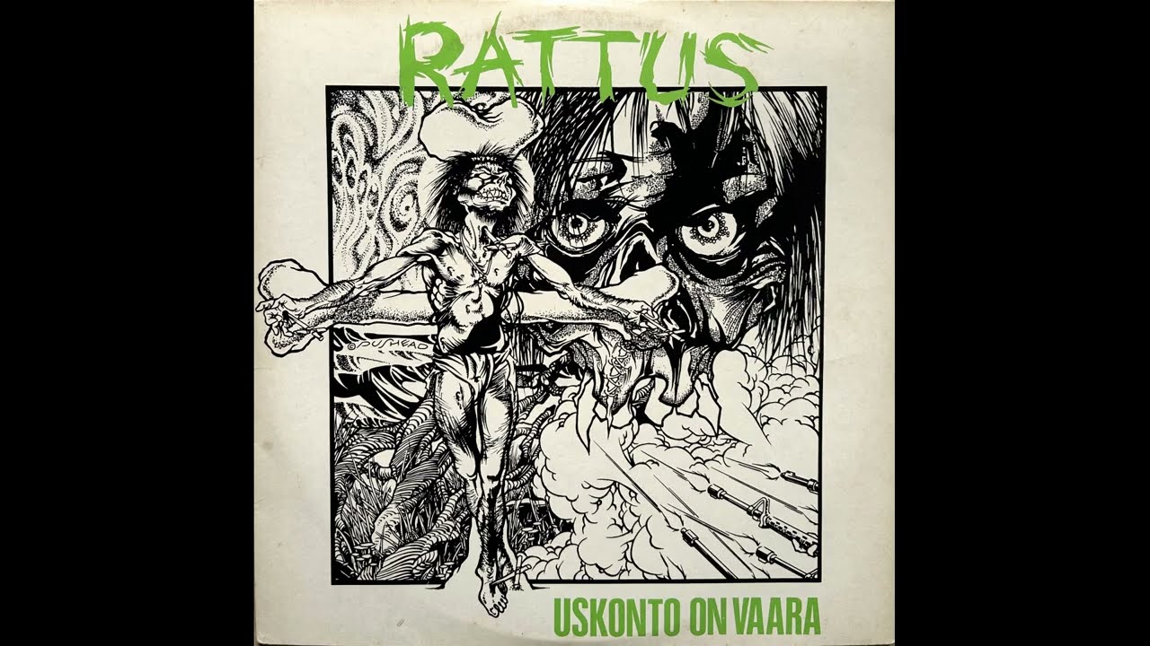 RATTUS · Uskonto On Vaara · 1984 · Finlandia