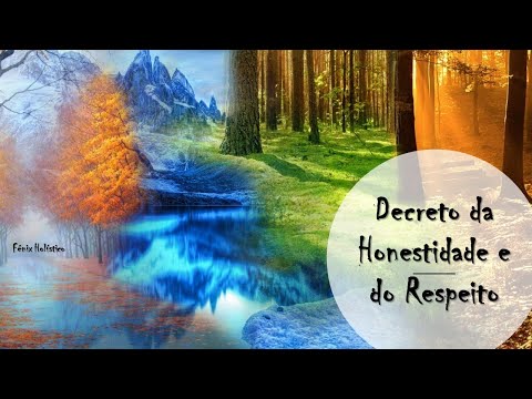 Decreto da Honestidade e do Respeito 💕📿👼