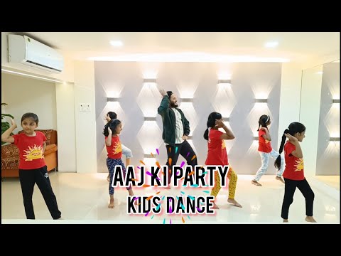 Aaj Ki Party | Kids Party Dance | Deepak Bhagat |Celebration Dance