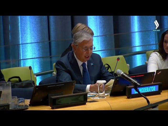 Мамлекет башчысы БУУнун туруктуу өнүгүү максаттары боюнча саммитине катышты