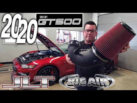 2020 GT500 JLT CAI-GT500-20 BIG AIR  (DYNO TEST) Cold Air Intake Made In The USA