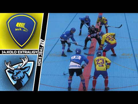 Highlights 14. kola Extraligy hokejbalu - HC Kert Park Praha vs. SK Hokejbal Letohrad | 26.11. 2022