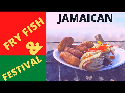 HOW TO MAKE FRY FISH & FESTIVAL ISLAND STYLE KITCHEN