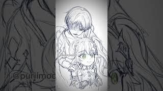 How Wanderer got his vision probably idk ¯\_(ツ)_/¯ #genshinimpact #shorts #原神 #scaramouche #wanderer