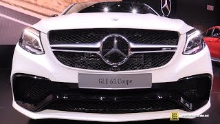 2016 Mercedes GLE-Class GLE63 AMG S Coupe - Exterior, Interior Walkaround - 2015 Detroit Auto Show