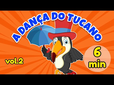 A Dança do Tucano Vol.2 - Giramille 6 min | Desenho Animado Musical