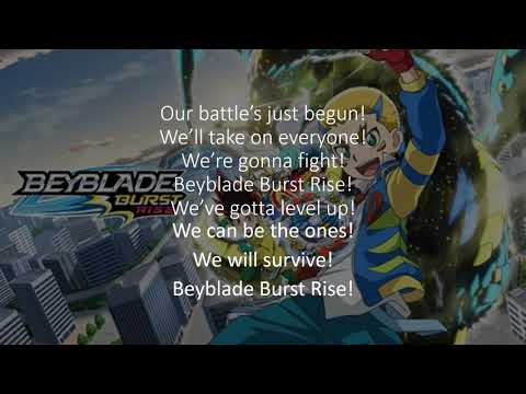 Beyblade Burst Rise-Journey Into Tomorrow with lyrics
