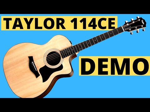Taylor 114 CE Acoustic Guitar Review