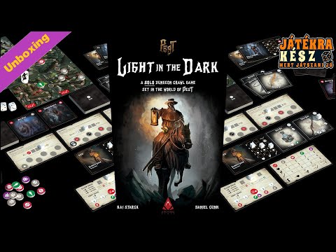 Pest - Light in the Dark - Unboxing - Játékra kész