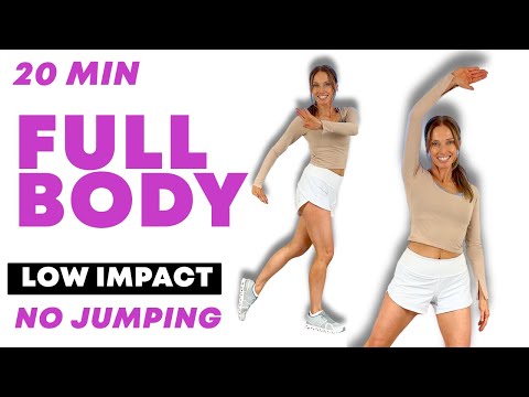 20 MIN Low-Impact Full-Body Workout ( All Standing . No Jumping . No Equipment) #lowimpactworkout