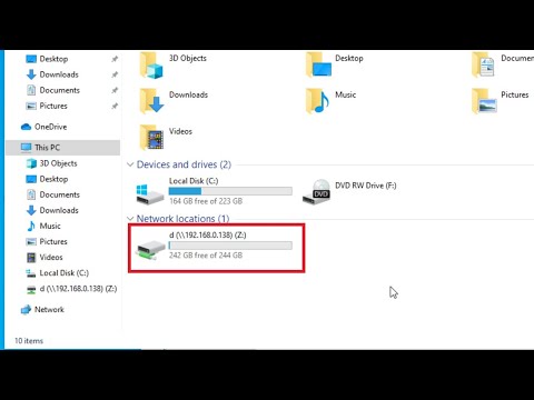YouTube video about Effortlessly Reach Your Network Drives Through File Explorer