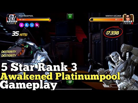 Awakened Platinumpool Gameplay! | Another Trophy Champion Or Any Good? | Marvel Contest Of Champions