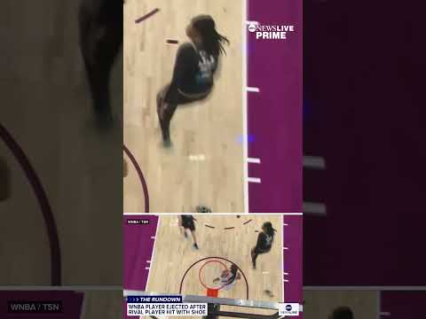 Betnijah Laney-Hamilton ejected after throwing shoe during game