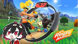 [ RingFit Adventure ] Easy training ٩(๑❛ᴗ❛๑)۶