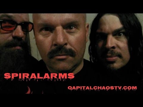 SPIRALARMS (interview) Part 2 @ Soundwave Studios CAPITALCHAOSTV.COM