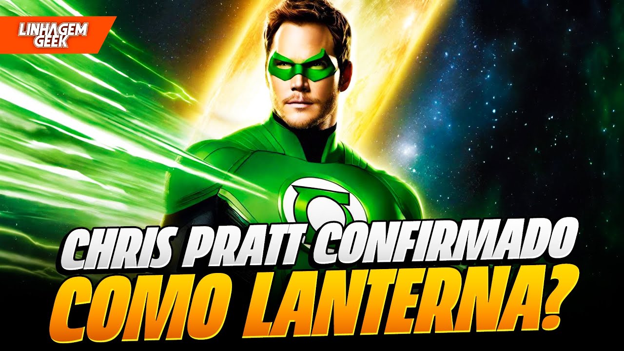 BOMBA! CHRIS PRATT SERÁ O LANTERNA VERDE NO DCU DE JAMES GUNN
