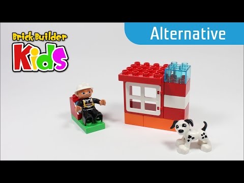 Vidéo LEGO Duplo 10591 : Le bateau des pompiers