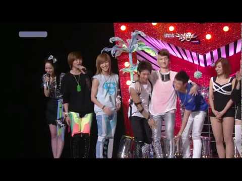 [HD] [100730] SHINee miss A Interview @ Music Bank