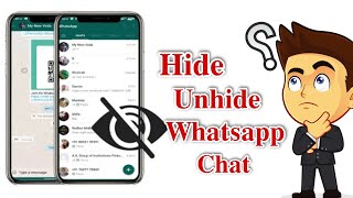 how to hide chat on whatsapp || how to use hide chat feature in yowhatsapp ||  🔥🔥