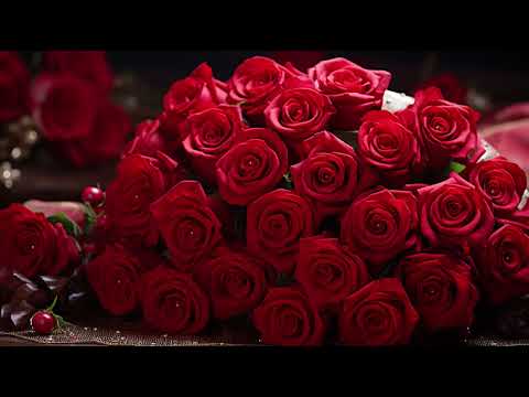 TV Art Screensaver | Red Roses | Valentine's Day | Wedding | Anniversary