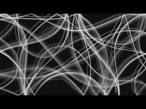 1 Hour Visual In Full HD / nr.464 / Minimal Lines VFX VJ Music Video