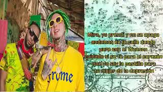 subete de lari over y lirico en la casa letra