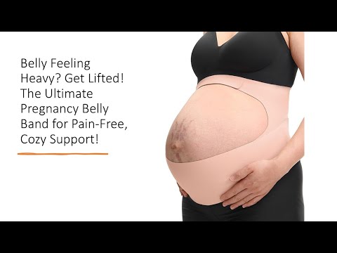 Belly Feeling Heavy? Get Lifted! The Ultimate Pregnancy Belly Band for Pain-Free, Cozy Support!