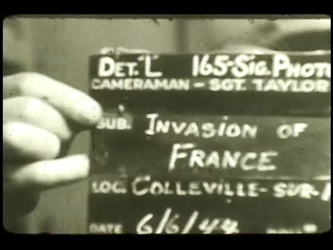 D-Day 16mm Footage