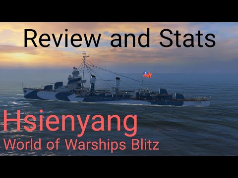 World of Warships Blitz: Hsienyang. Review and Stats