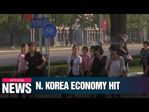 N. Korea's 2018 GDP drops 4.1% due to int'l sanctions, poor agricultural yields