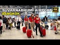 Bangkok Suvarnabhumi Airport Walking Tour Thailand S Busiest Airport